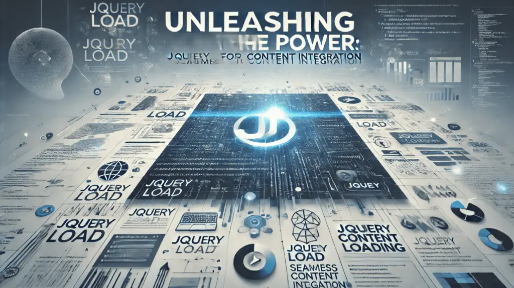 Unleashing the Power: jQuery Load for Seamless Content Integration Jquery Load