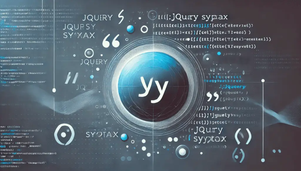 Jquery Syntax Jquery Syntax
