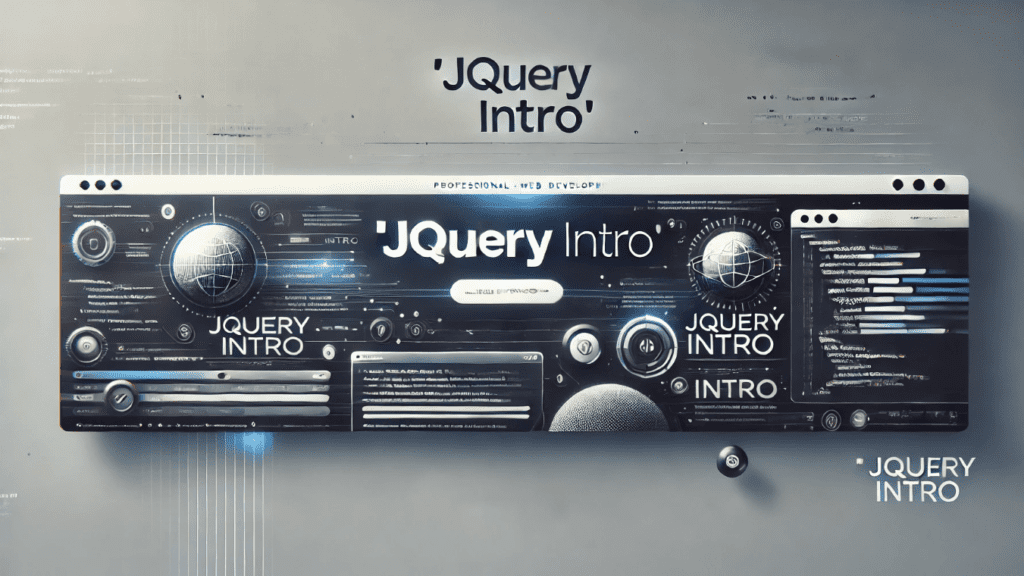 Jquery Intro Jquery Intro
