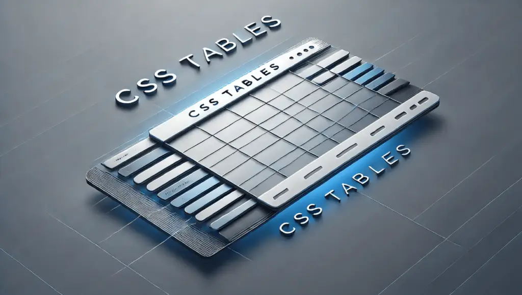 CSS Tables CSS Tables