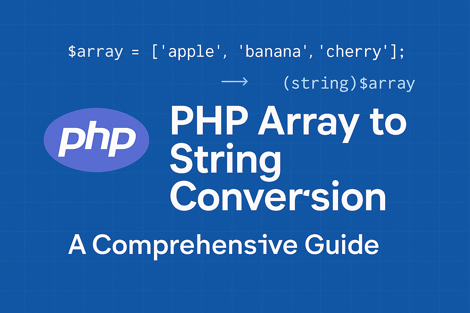 Home php - Codeapka PHP Array to String