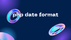 Blog PHP Date Format